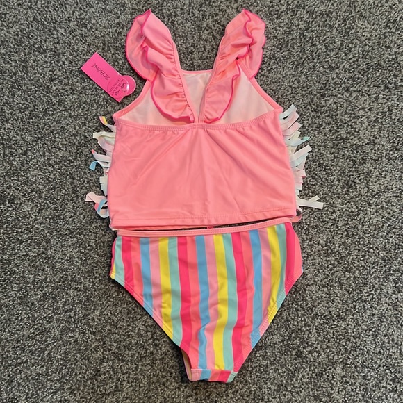 Betsey Johnson Girls Unicorn Swimwear 2 piece Large NWT - Picture 5 of 5